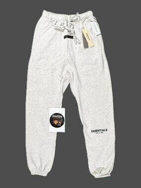 Fear Of God Essentials Light Oatmea SS22 Cuffed Sweatpants
